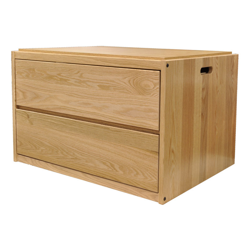New England Woodcraft Classic 200 Stackable 2 Drawer Chest Wayfair